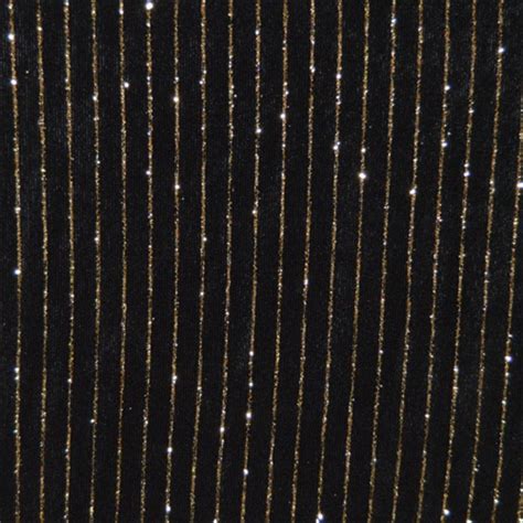 pinstripe black and gold fabric